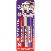 TRUCCO MAKE UP 3 PZ. BASIC POCKET ZOMBIE PLAYCOLOR