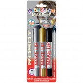 TRUCCO MAKE UP 3 PZ. BASIC POCKET ROBOT PLAYCOLOR