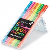 PENNARELLO TRIANGOLARE TRIPLUS COLOR NEON BOX 6 PZ. STAEDTLER