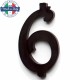 CANDELA NERA cm.7 CON BASE MAGIC-PARTY
