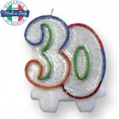 CANDELA GLITTERATA MAGIC-PARTY