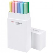 PENNARELLO DUAL BRUSH PEN SET 18 COLORI PASTELLO TOMBOW
