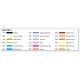 PENNARELLO DUAL BRUSH PEN SET 18 COLORI SECONDARI TOMBOW
