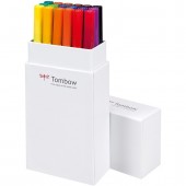 PENNARELLO DUAL BRUSH PEN SET 18 COLORI PRIMARI TOMBOW