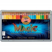 PASTELLI MAGIC SCAT.METALLO 24 PZ. KOH-I-NOOR