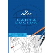 CARTA LUCIDA A4 gr.80 BLOCCO 10 ff. CANSON