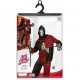 COSTUME EVIL JESTER CON casacca, cappuccio, maschera, pantaloni WIDMANN