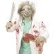 MASCHERA 3/4 CON PARRUCCA DOTTORE ZOMBIE WIDMANN
