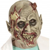 MASCHERA TESTA COMPLETA ZOMBIE DI LABORATORIO WIDMANN