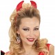 ORECCHINI PIPISTRELLO CONGEMME ROSSE WIDMANN