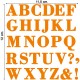 FUSTELLA SOTTILE PER MACCHINA FUSTELLATRICE SCRITTE & DECORAZIONI WILER