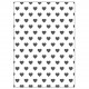 MASCHERINA PER EMBOSSING EFFETTO RILIEVO 128x180 PER FUSTELLATRICE CUORI WILER