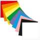 CARTA COLORATA 160 GR. 75X145 MM. 100 FOGLI 10 COLORI WILER
