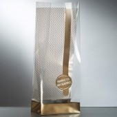 SACCHETTI CELLOPHANE FONDO QUADRO PRODOTTO ARTIGIANALE 50 PZ.