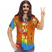 MAGLIETTA HIPPIE STAMPATA IN SUBLIMAZIONE FOTOREALISTICA M/L WIDMANN