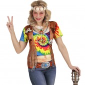 MAGLIETTA HIPPIE STAMPATA IN SUBLIMAZIONE FOTOREALISTICA S/M WIDMANN