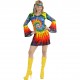 COSTUME HIPPIE PSICHEDELICA CON FASCIA PER TESTA WIDMANN