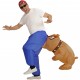 COSTUME GONFIABILE BULLDOG CHE MORDE CON VENTOLA WIDMANN