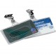 PORTA BADGE PVC SEMIRIGIDO CON CLIP 90X56 MM. LEBEZ