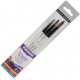 BUSTA CON 3 PENNELLI SINTETICI GRADUATE TONDO MANICI CORTI DALER-ROWNEY