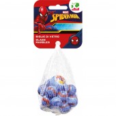 BIGLIE DI VETRO SPIDER-MAN RETINA 21 PZ. DULCOP