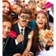 ACCESSORI SPOSA E SPOSO PER CABINA FOTOGRAFICA SET 20 PEZZI WIDMANN