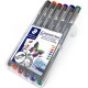 PIGMENT LINER COLORATI BOX 6 PZ. STAEDTLER