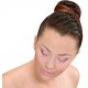 CIGLIA ROSA APPUNTITE CON STRASS CON COLLA WIDMANN