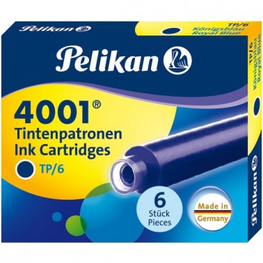 CARTUCCE STILOGRAFICA TP/6 COLOR PELIKAN