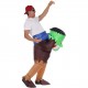 COSTUME GONFIABILE IN SPALLA AL MOSTRO CON VENTOLA WIDMANN