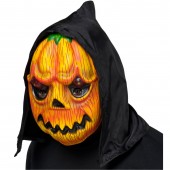 MASCHERA ZUCCA IN PLASTICA CON CAPPUCCIO WIDMANN