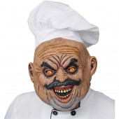MASCHERA CUOCO MALIGNO CON CAPPELLO WIDMANN