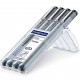PIGMENT LINER NERO BOX 4 PZ. STAEDTLER