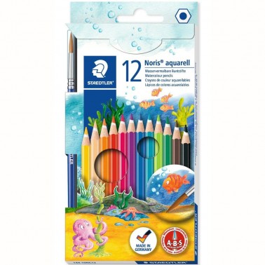 PASTELLI ACQUERELLABILI NORIS CLUB ACQUARELL ABS STAEDTLER