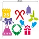 FUSTELLA SOTTILE PER MACCHINA FUSTELLATRICE NATALE WILER