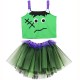 SET MOSTRO (top, gonna tutu) (110 cm / 3-4 anni) WIDMANN