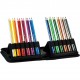 ASTUCCIO ARROTOLABILE 24 SCOMPARTI INCLINABILI NERO OBLO KOH-I-NOOR