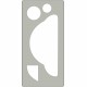 FUSTELLA ALTA IN ACCIAIO PER MACCHINA FUSTELLATRICE 152X305 WILER