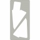 FUSTELLA ALTA IN ACCIAIO PER MACCHINA FUSTELLATRICE 152X305 WILER