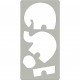 FUSTELLA ALTA IN ACCIAIO PER MACCHINA FUSTELLATRICE 152X305 WILER