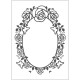 MASCHERINA PER EMBOSSING EFFETTO RILIEVO 128x180 PER FUSTELLATRICE CUORI WILER