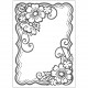 MASCHERINA PER EMBOSSING EFFETTO RILIEVO 128x180 PER FUSTELLATRICE CUORI WILER