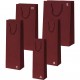 SHOPPER CARTA BOTTIGLIA KRAFT BORDEAUX FLORIO