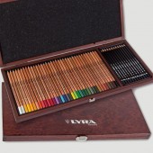 CASSETTA LEGNO PRESTIGE REMBRANDT POLYCOLOR E ART DESIGN LYRA