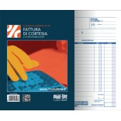 FATTURA DI CORTESIA 3 COPIE 15X21 MODULTIME