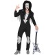 COSTUME HEAVY METAL ROCK STAR CON TUTA, MANTELLO WIDMANN