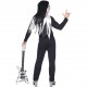 COSTUME HEAVY METAL ROCK STAR CON TUTA, MANTELLO WIDMANN