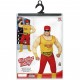COSTUME WRESTLING CHAMP CON MAGLIA MUSCOLI, PANTALONI, CINTURA, COPRISTIVALI, BANDANA WIDMANN
