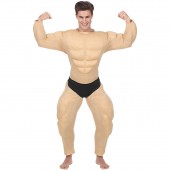 COSTUME CULTURISTA CON TUTA MUSCOLOSA E SLIP WIDMANN