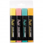 BUSTA 4 EVIDENZIATORI TRATTO VIDEO PASTEL FILA